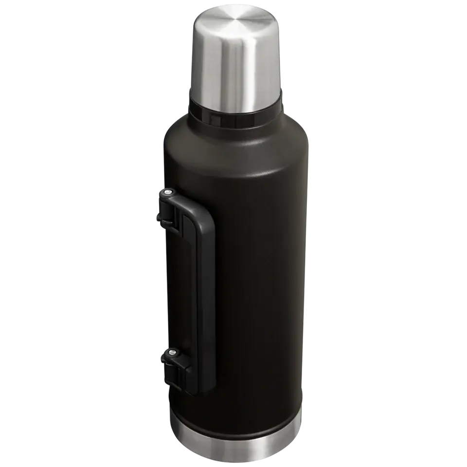 STANLEY Klasik Vakumlu Çelik Termos 2.3 Litre - Siyah