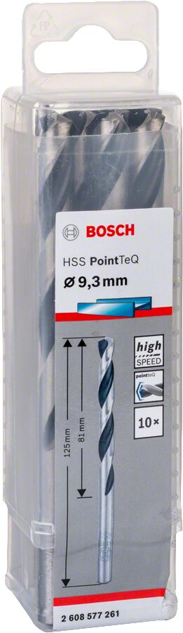 Bosch - HSS-PointeQ Metal Matkap Ucu 9,3 mm 10'lu