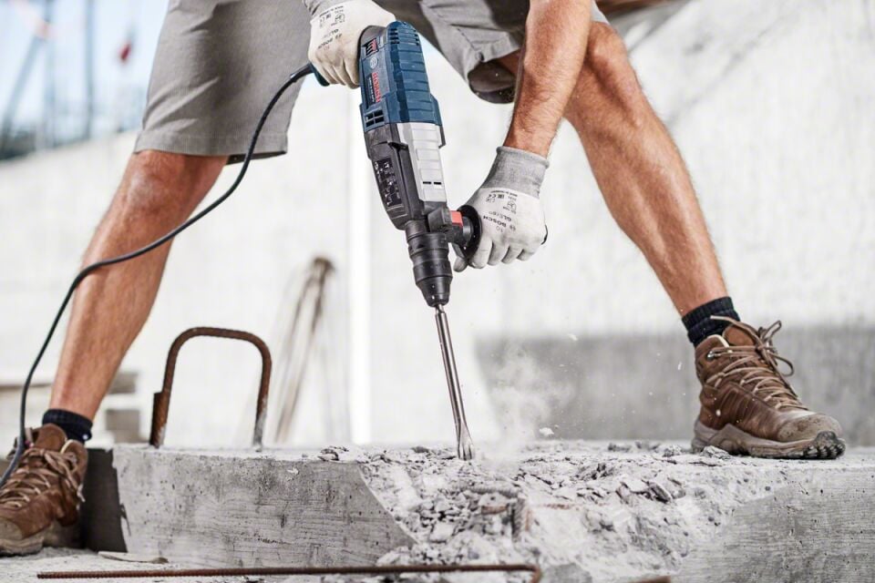 Bosch - SDS-Plus Şaftlı Yassı Keski 250*20 mm 10'lu