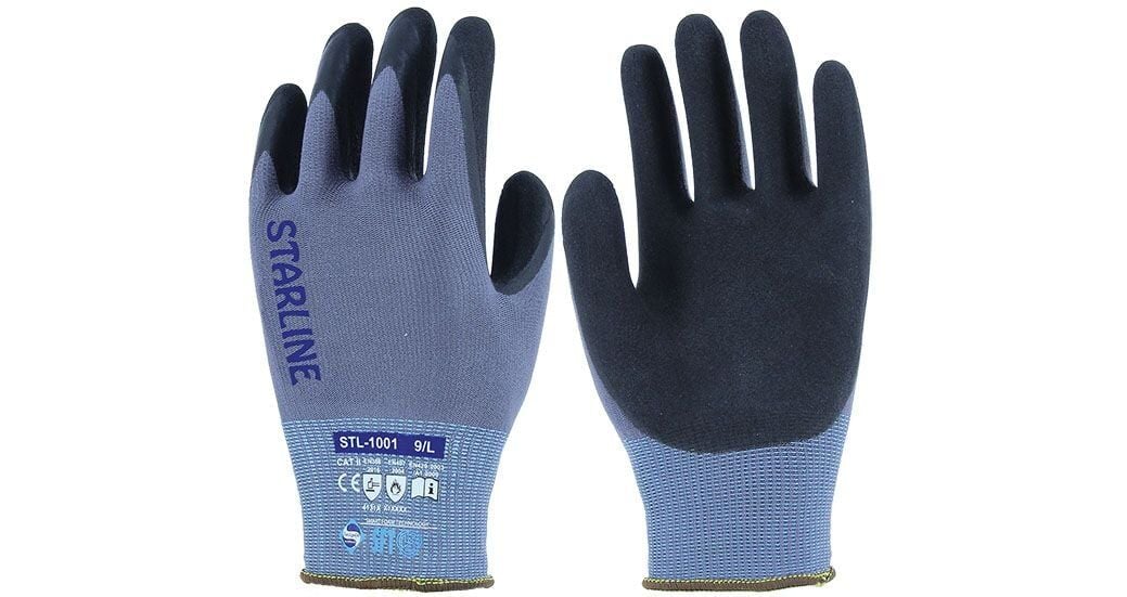 STARLINE STL-1001 Nitril Köpük Eldiven 10 Numara