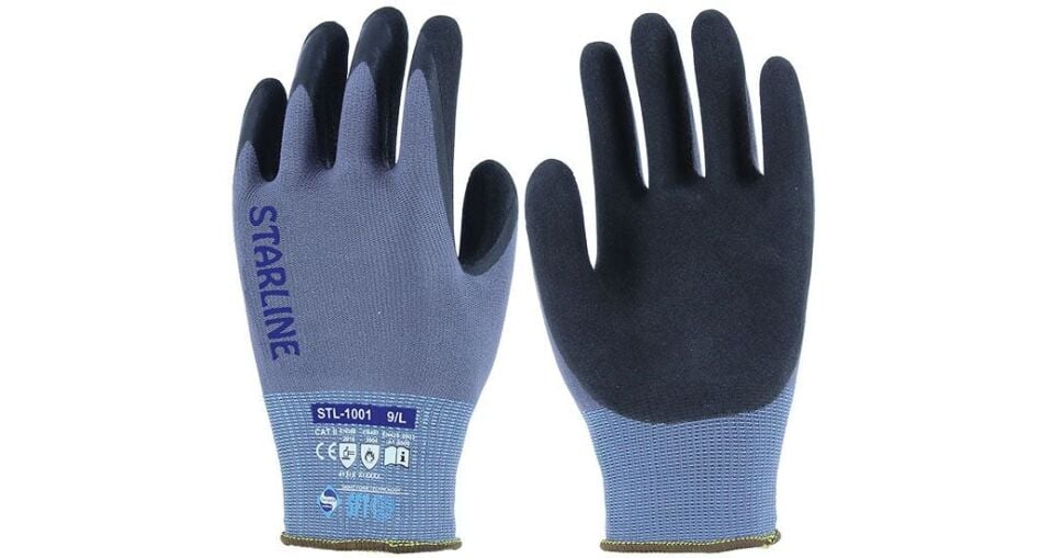 STARLINE STL-1001 Nitril Köpük Eldiven 10 Numara