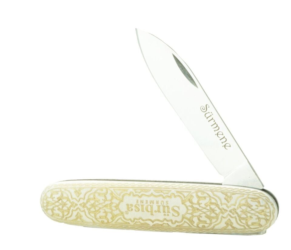 SÜRBİSA 61801 İşlemeli Krom Çakı