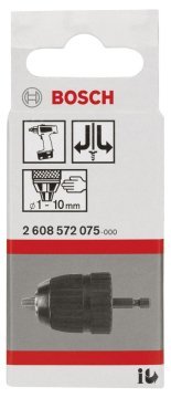 Bosch 1-10 mm - 1/4''-6k Anahtarsız Mandren