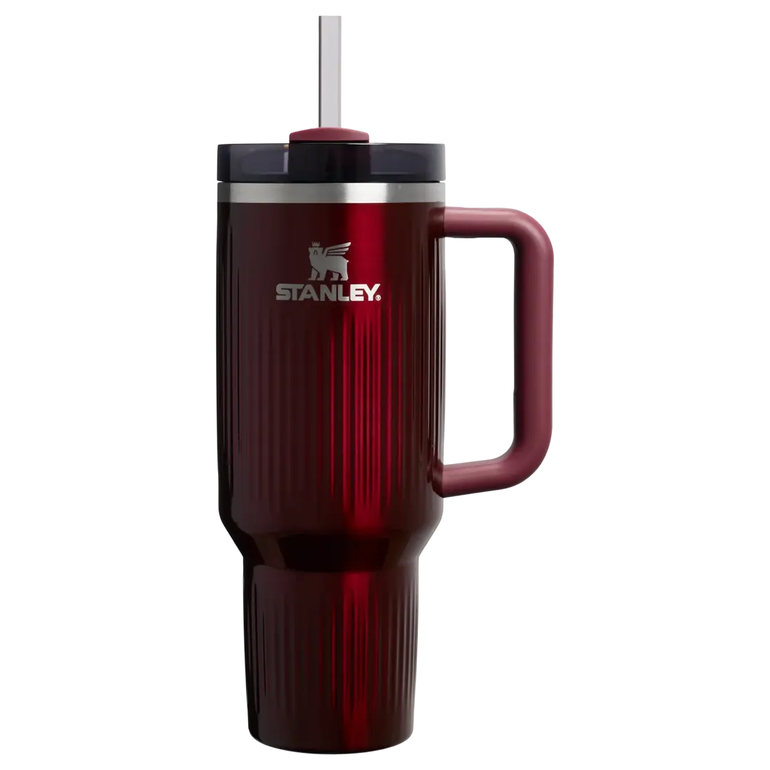 Stanley Quencher Fluted Pipetli Termos 1.18 Lt - Bordo