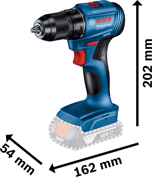 Bosch Profesyonel Seri Bosch Professional GSR 185 LI SOLO Akülü Delme/Vidalama Makinesi