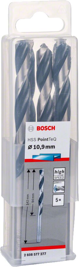 Bosch - HSS-PointeQ Metal Matkap Ucu 10,9 mm 5'li