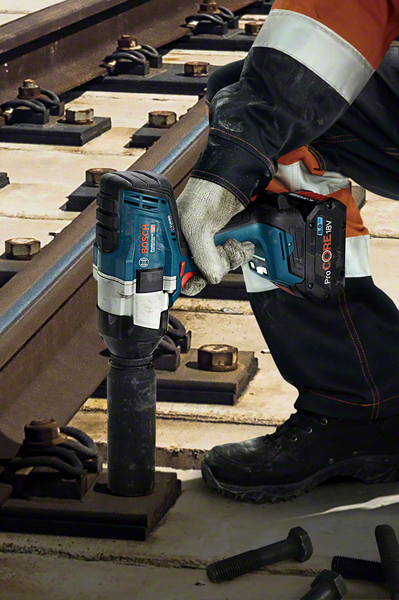Bosch Profesyonel Seri Bosch Professional GDS 18V-1000 (2 x 5.0 Ah; L-Boxx) Akülü Darbeli Somun Sıkma Makinesi