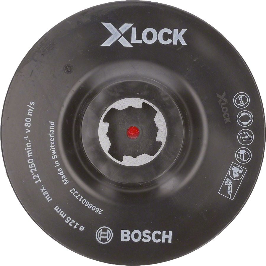 Bosch Aksesuarlar Bosch - X-LOCK - 125 mm M14 Kağıt Zımparalar için Taban