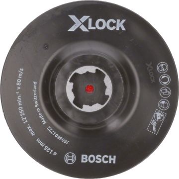Bosch Aksesuarlar Bosch - X-LOCK - 125 mm M14 Kağıt Zımparalar için Taban