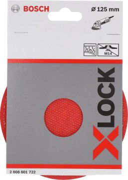 Bosch Aksesuarlar Bosch - X-LOCK - 125 mm M14 Kağıt Zımparalar için Taban
