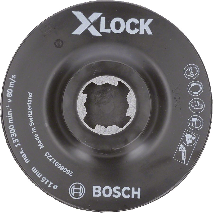 Bosch Aksesuarlar Bosch - X-LOCK - SCM Merkez Delikli Taban 115 mm