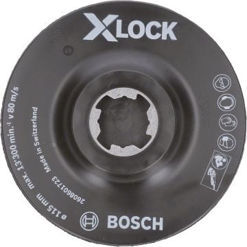 Bosch Aksesuarlar Bosch - X-LOCK - SCM Merkez Delikli Taban 115 mm