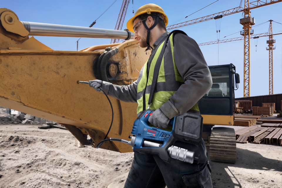 GFP 18V-10 Akülü Gres Tabancası (Solo - Akü ve Şarj Cihazı İçermez)