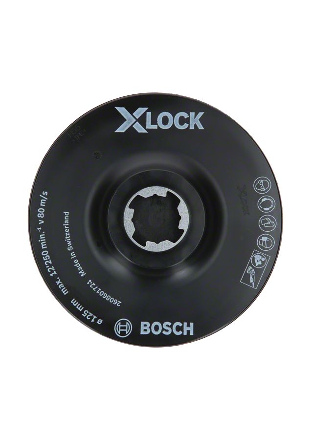 Bosch Aksesuarlar Bosch - X-LOCK - SCM Merkez Delikli Taban 125 mm