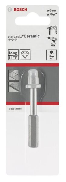 Bosch Aksesuarlar Bosch - Standard Seri, Matkap İçin Seramik Kuru Elmas Delici 6*33 mm
