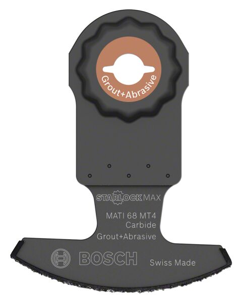 Bosch Aksesuarlar Bosch - Starlock Max - MATI 68 MT4 - Carbide RIFF Zımpara Uçlu Segman Testere Bıçağı 40 Kum Kalınlığı 1'li