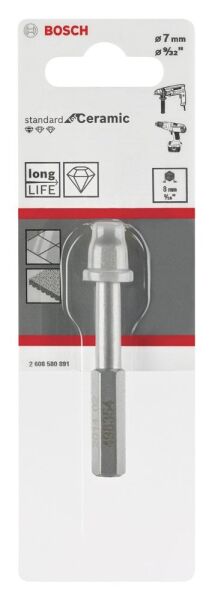 Bosch Aksesuarlar Bosch - Standard Seri, Matkap İçin Seramik Kuru Elmas Delici 7*33 mm