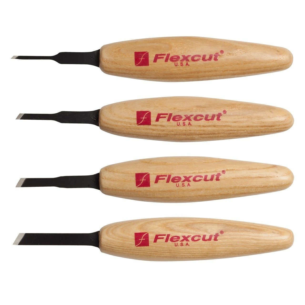 Flexcut Detay Çapraz İskarpela Seti - 4 Parça