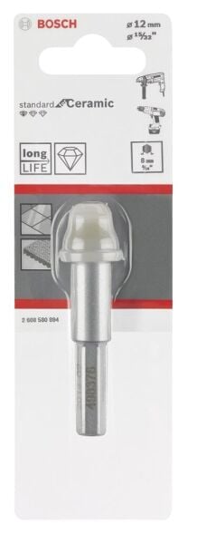 Bosch Aksesuarlar Bosch - Standard Seri, Matkap İçin Seramik Kuru Elmas Delici 12*33 mm