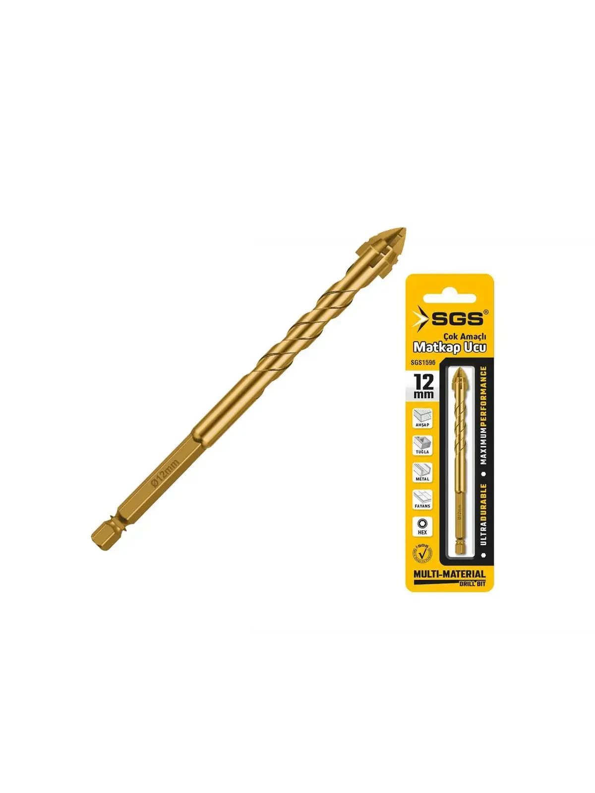 SGS Çok Amaçlı Matkap Ucu 10mm SGS1596