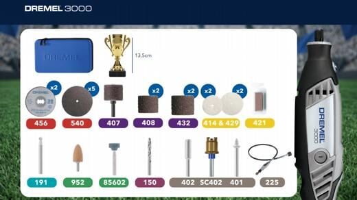 DREMEL 3000-1/25 PROMO KIT 2026 - Lımıted Edition
