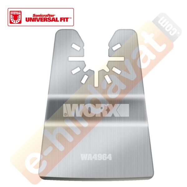 WORX WA4964 Çok Amaçlı Raspalama Makinası İçin 50mm Universal Kazıma Bıçağı