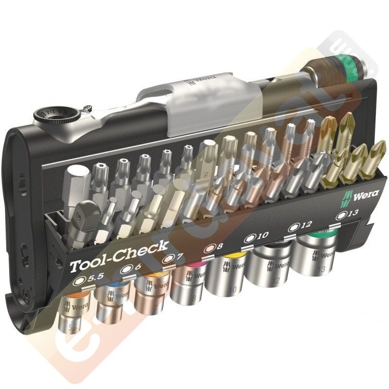 WERA Tool-Check 1 Zyklop Mini Cırcır Seti (05073220001)