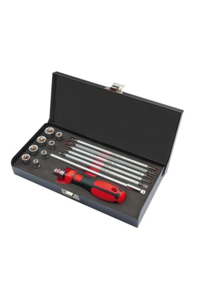 CETA FORM 8000Q/M15 15 Parça Multi Sistem Bits Tornavida Takımı
