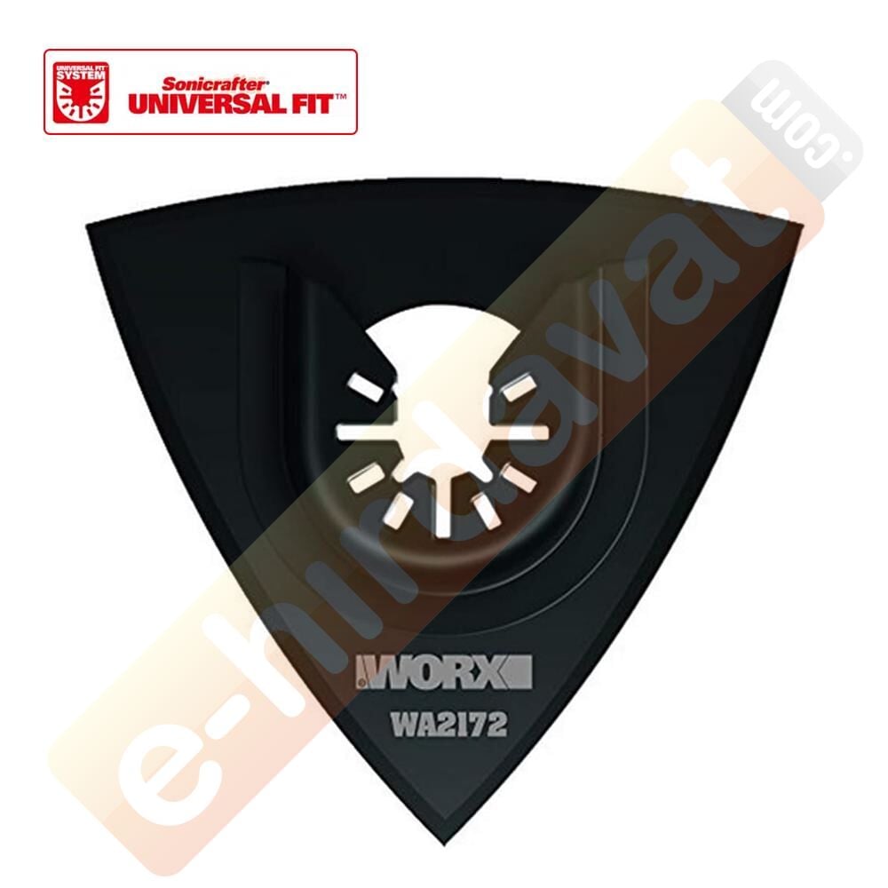 WORX WA2172 Çok Amaçlı Raspalama Makinası İçin 75x75mm Universal Parlatma Keçesi