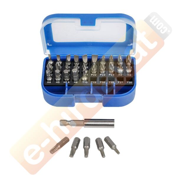 WORKPRO WP200513 31 Parça CR-V Vidalama Bits Uç Seti