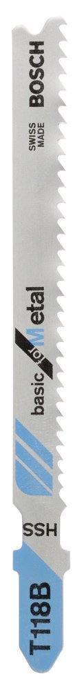 Bosch T 118 B Basic for Metal 5'li