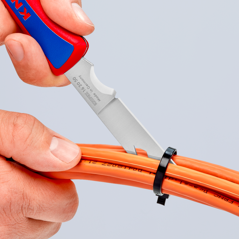 KNIPEX Elektrikçiler İçin Katlanır Bıçak 120 mm (16 20 50 SB)