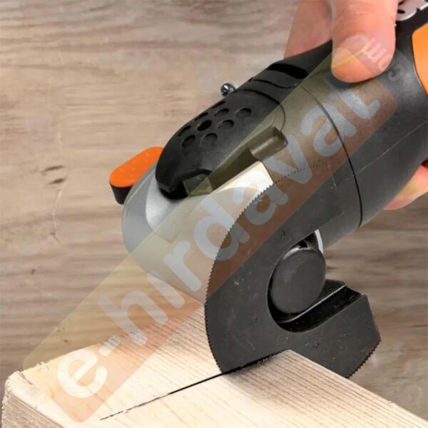 WORX WA5010 Çok Amaçlı Raspalama Makinası İçin 80mm 180˚ Metal, Ahşap, Fiberglas, PVC Universal Kesme Bıçağ