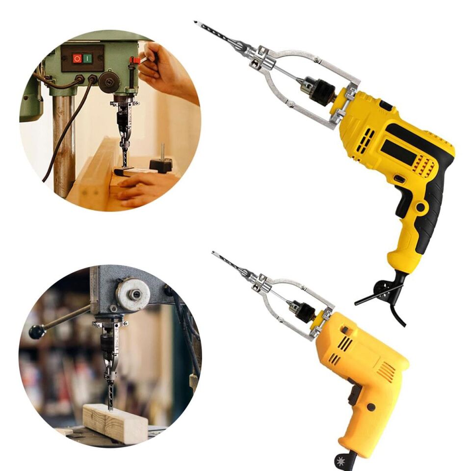 ROX Wood Kare Delik Zıvana Adaptörü 10 mm Matkap Uçlu (153ROX0271)