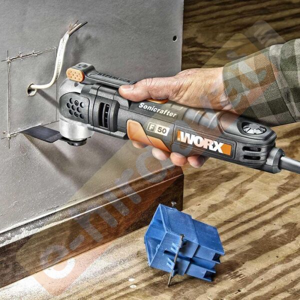 WORX WA4988 Çok Amaçlı Raspalama Makinası İçin 28x40mm Metal, Ahşap, Fiberglas, PVC Universal Kesme Bıçağı