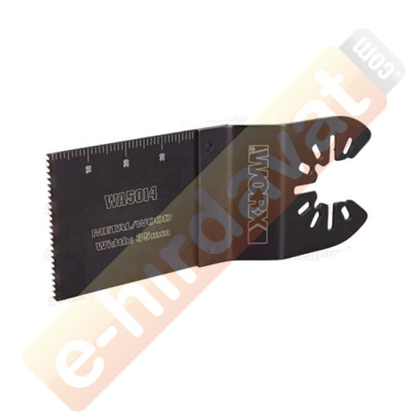WORX WA5014 Çok Amaçlı Raspalama Makinası İçin 35x40mm Metal, Ahşap, Fiberglas, PVC Universal Kesme Bıçağı