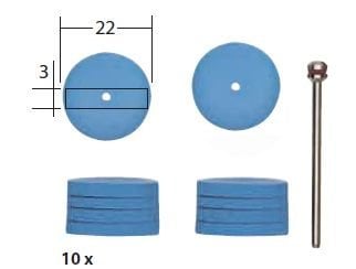 Proxxon Polisaj Diski Seti 10 Adet / 28294