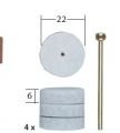 Proxxon Polisaj Ped Seti 4 Adet / 28296