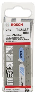 Bosch T 121 AF Speed for Metal 25'li