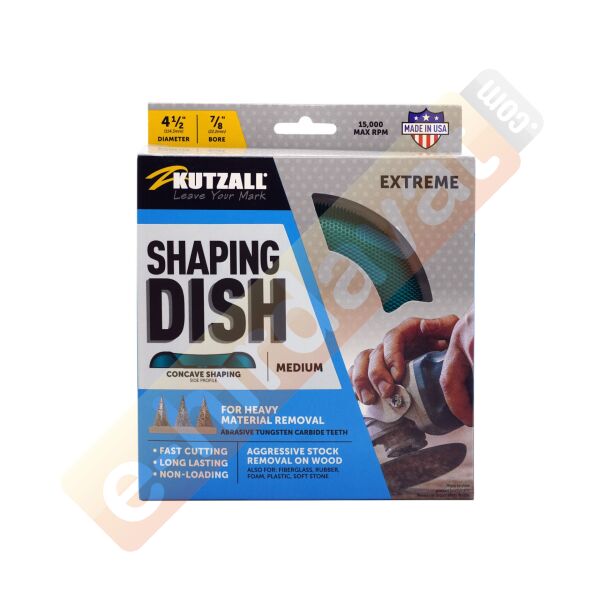 KUTZALL DW412X70 Orta Diş Çanak Törpü 115 mm (Taşlama İçin)