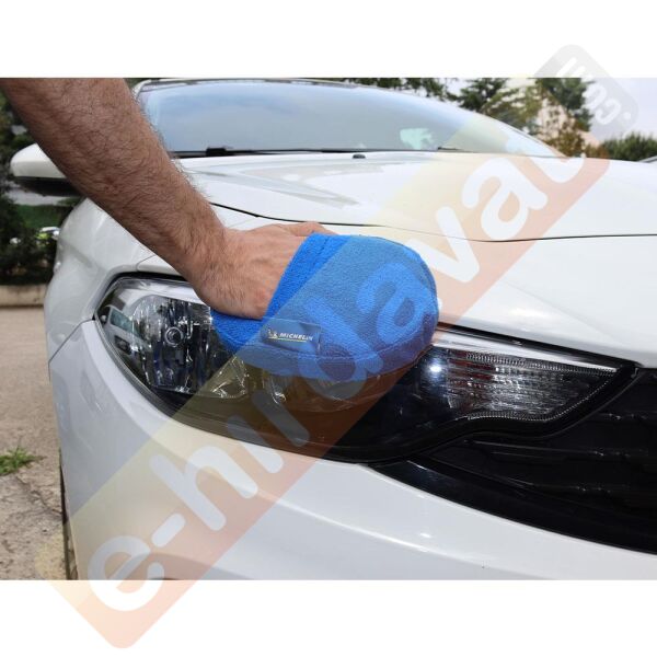 Michelin MC42194 Mikrofiber Oto Yıkama, Parlatma ve Cila Eldiveni