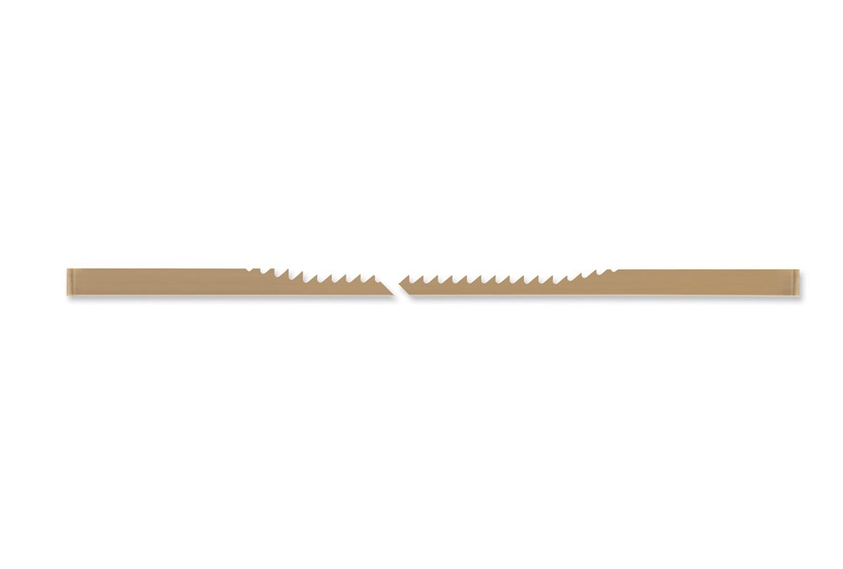 Pegas Regular Düz Kıl Testere Bıçağı 0.50 x 3mm - 15 TPI