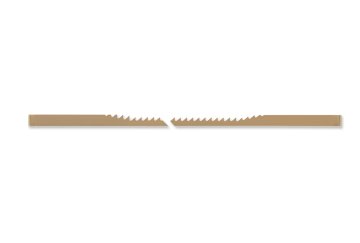 Pegas Regular Düz Kıl Testere Bıçağı 0.50 x 3mm - 15 TPI