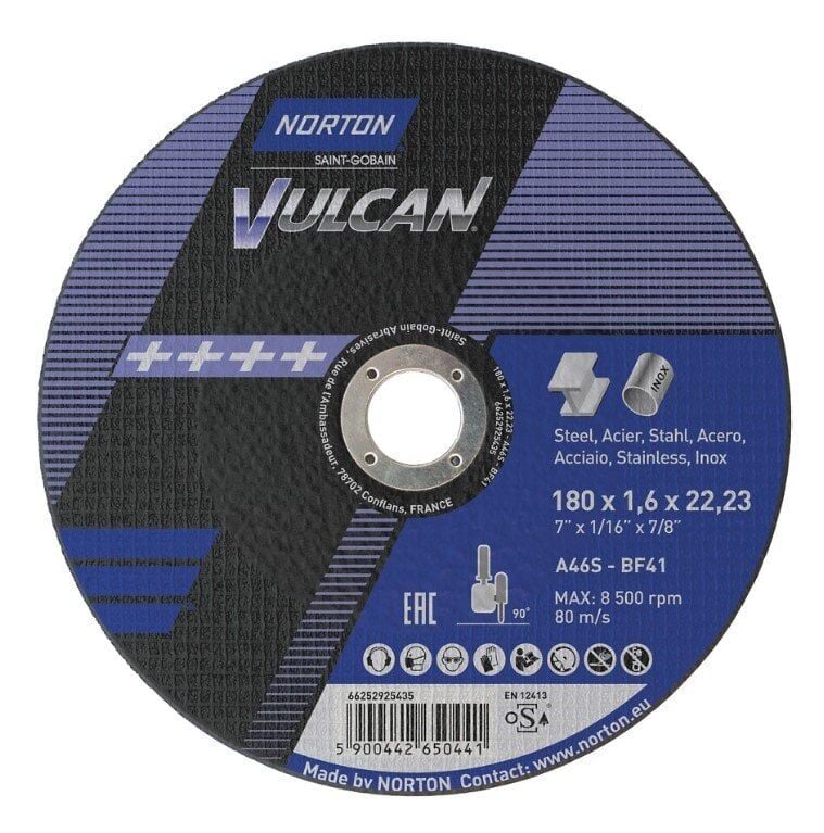 NORTON 180x1,6 mm Inox Kesme Taşı