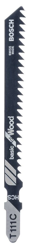 Bosch Aksesuarlar Bosch - Ekonomik Seri Ahşap İçin T 111 C Dekupaj Testeresi Bıçağı - 25'Li Paket