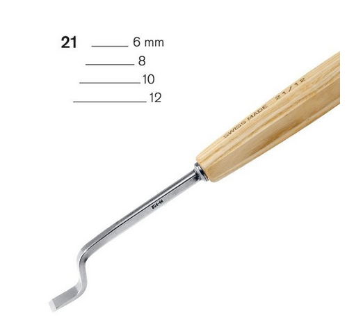 Pfeil Köpek Bacağı Iskarpela No : 21 - 12mm