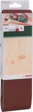 Bosch Aksesuarlar Bosch - Tank Zımpara Kağıdı 3'lü, 75 x 533 mm 150 Kum