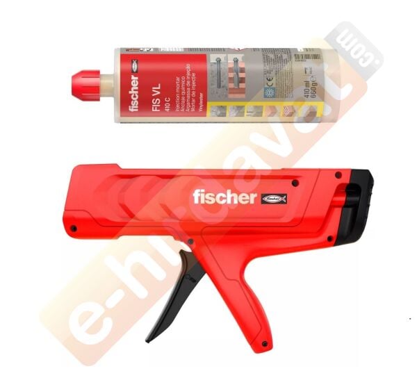 FISCHER FIS DM C Pro Kartuş Epoksi Tabancası Tekli Şişman Epoksiler İçin
