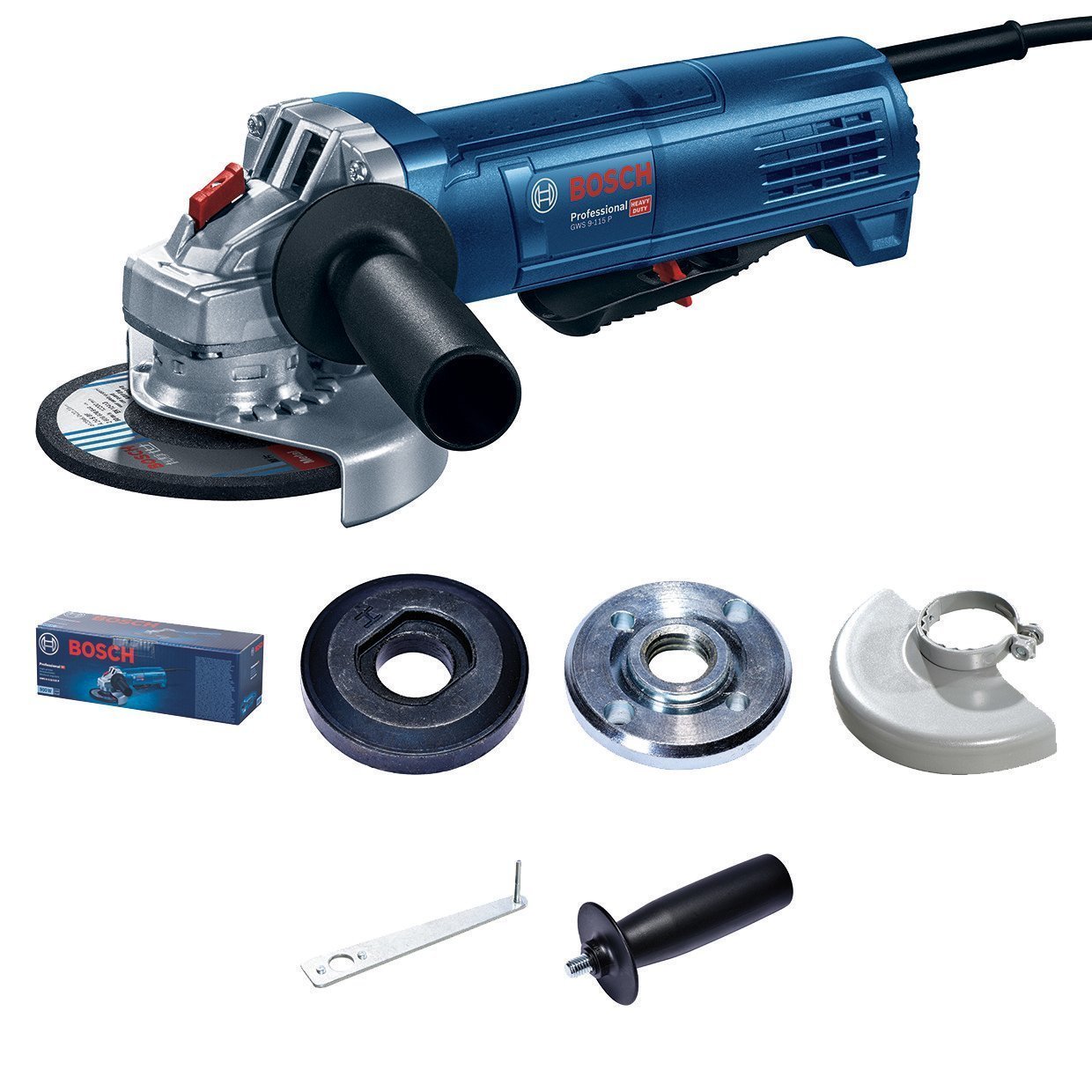 Bosch Profesyonel Seri Bosch Professional GWS 9-115 P Avuç Taşlama Makinesi