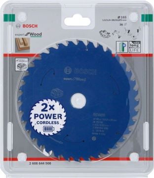Bosch Aksesuarlar Bosch - Expert for Serisi Ahşap için Akülü Daire Testere Bıçağı 160*20 mm 36 Diş